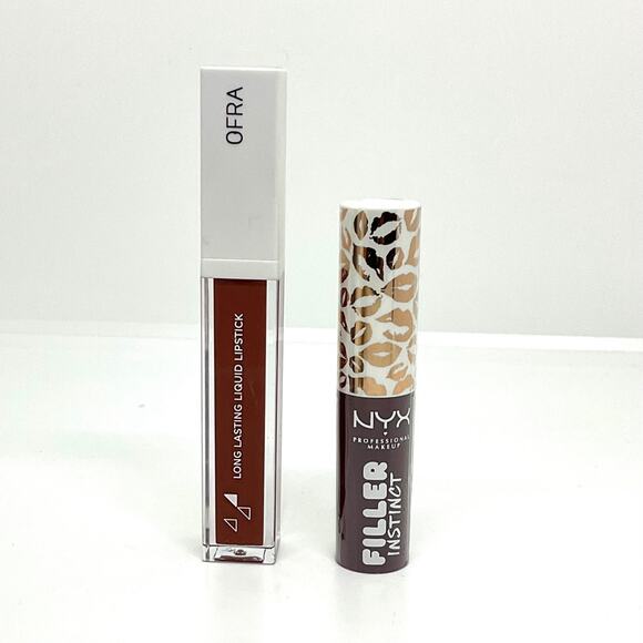 Lipstick Duo- OFRA “Canyon” & NYX Filler Instinct “Bitten Pout” - Picture 1 of 3